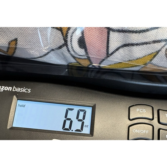 ComfyLuxe Pink Yellow Print 70's Vibe Lightweight Kimono Duster Boho Whimsigoth - Picture 9 of 9